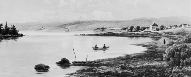 Hamar Gammelhuset ca 1840 s